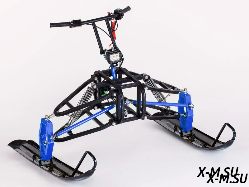 Лыжный модуль X-MOTORS под синие буксы Лыжный модуль X-MOTORS под синие буксы