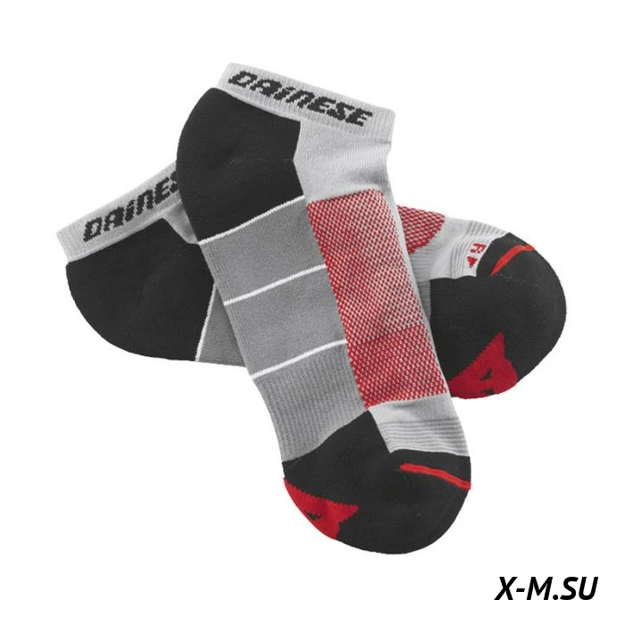 Носки MOTORBIKE FOOTIE SOCK ROSSO/GRIGIO/NERO Носки MOTORBIKE FOOTIE SOCK ROSSO/GRIGIO/NERO