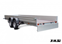 Прицеп для транспортировки мототехники и коммерческих перевозок.МЗСА B 5215-2.25.221