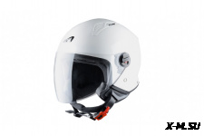Шлем MINI JET gloss white (белый/глянец)