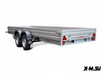 Прицеп для транспортировки мототехники и коммерческих перевозок.МЗСА B 5215-2.25.221