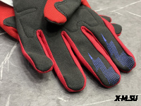Перчатки взрослые FOX XD2-1 цв. Красный  р. M