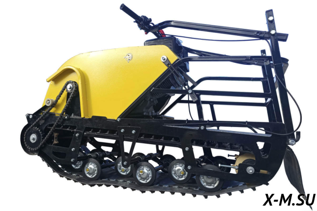 Мотобуксировщик РЫБАК PKD 15 л.с. (длинная база 1430мм)