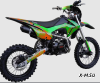 Питбайк BSE EX125 17/14 Green Orange Ant (020)