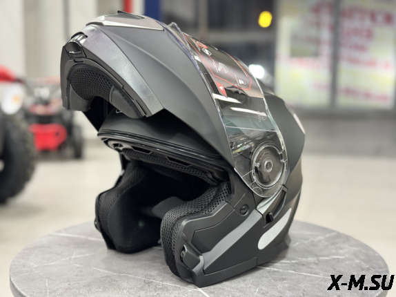 Шлем модуляр HETOSHI XD1-256 цв.Черный матовый  р. L