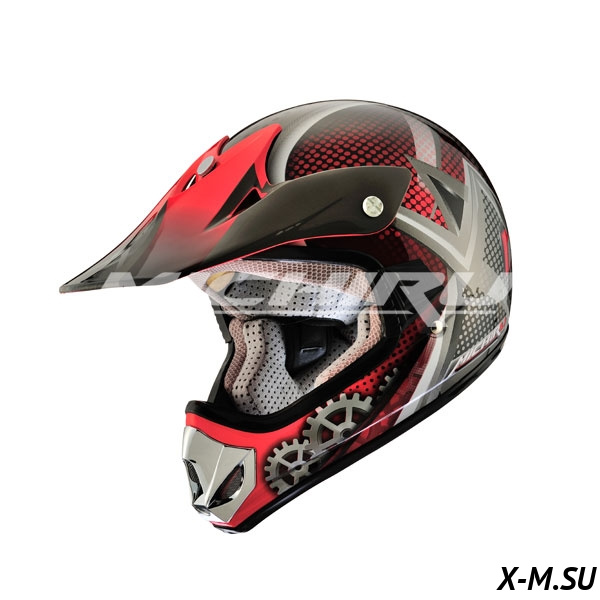 Шлем (кросс) детский MC 110 Gear Red Шлем (кросс) детский MC 110 Gear Red
