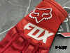 Перчатки взрослые FOX XD2-1 цв. Красный  р. M
