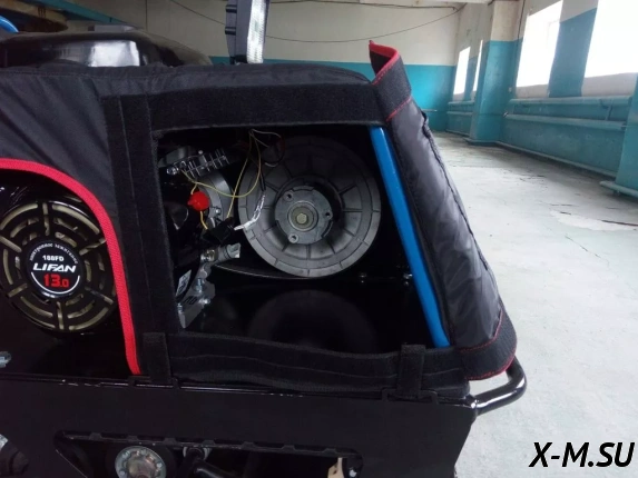 Мотобуксировщик ЮКОН 500 МИНИ 13 л.с.