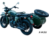 Мотоцикл с коляской GROZA DEFENDER 500 (4T EFI) (2023 г.)