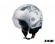 Шлем &quot;THH&quot; T-9 #1 MATT SIL/GRN