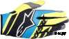 Перчатки Y.RACER SUPERMATIC BLACK BLUE YELLOW