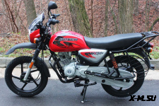Мотоцикл Bajaj Boxer 125X 5-ти ступенчатая КПП