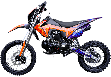 Питбайк BSE EX 17/14 Blue Orange Ant (040)